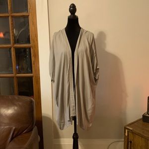 Talula taupe long kimono